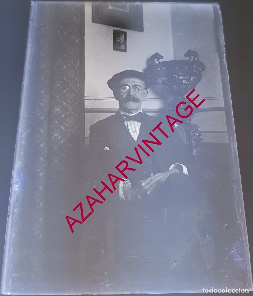 Fotograf&iacute;a antigua: ANTIGUO CRISTAL POSITIVO, SIGLO XIX, LOTE PROCEDENTE DE MALAGA