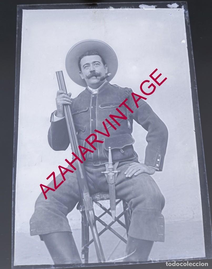 Fotograf&iacute;a antigua: ANTIGUO CRISTAL POSITIVO, SIGLO XIX, LOTE PROCEDENTE DE MALAGA