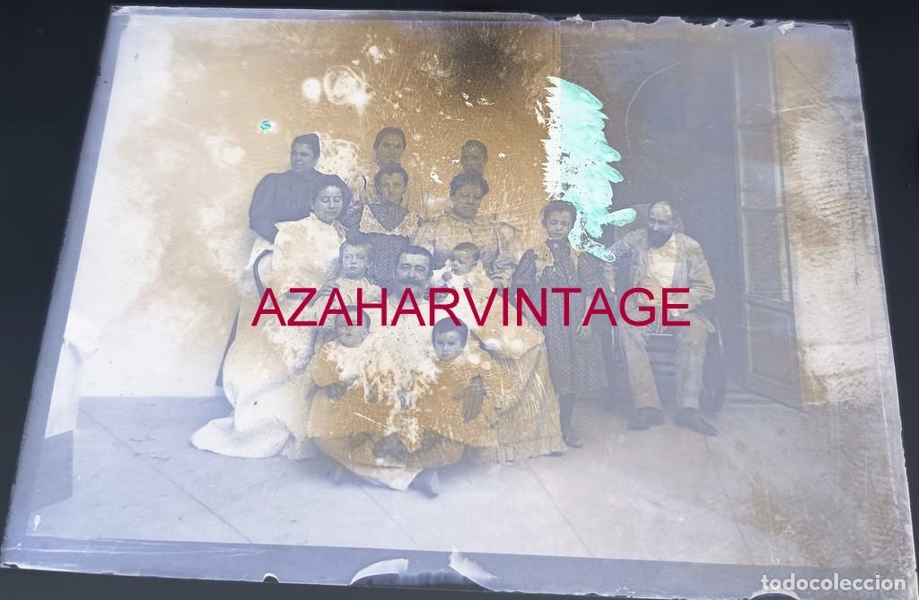 Fotograf&iacute;a antigua: ANTIGUO CRISTAL POSITIVO, SIGLO XIX, LOTE PROCEDENTE DE MALAGA