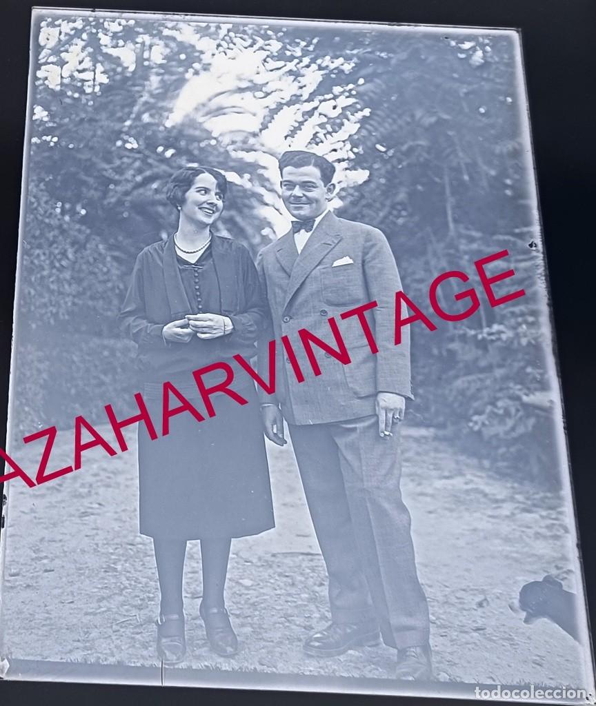 Fotograf&iacute;a antigua: ANTIGUO CRISTAL POSITIVO, SIGLO XIX, LOTE PROCEDENTE DE MALAGA