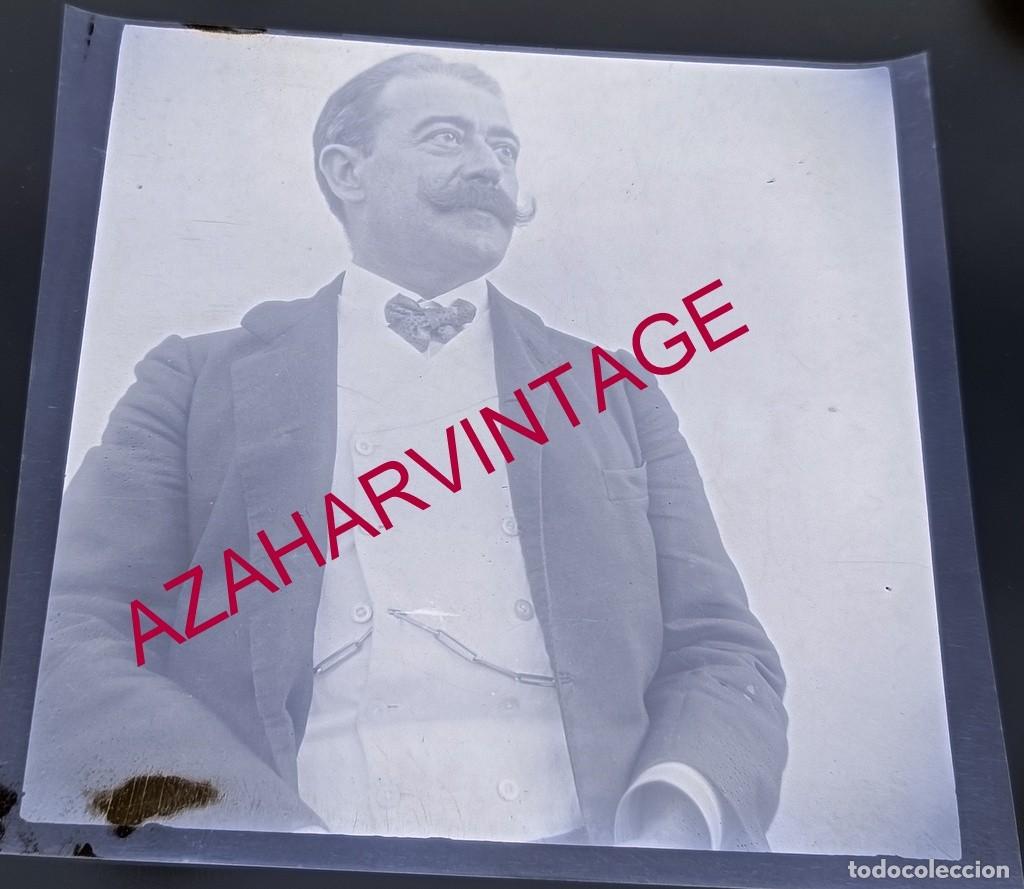 Fotografia antiga: ANTIGUO CELULOIDE POSITIVO, SIGLO XIX, LOTE PROCEDENTE DE MALAGA