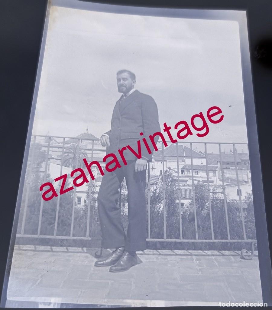Fotografia antiga: ANTIGUO CELULOIDE POSITIVA, SIGLO XIX, LOTE PROCEDENTE DE MALAGA