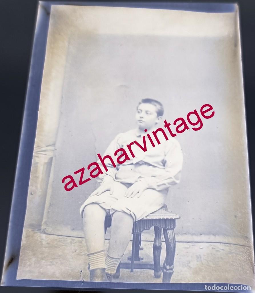 Fotografia antiga: ANTIGUO CELULOIDE POSITIVA, SIGLO XIX, LOTE PROCEDENTE DE MALAGA