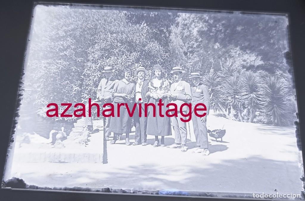 Fotografia antiga: ANTIGUO CRISTAL POSITIV0, SIGLO XIX, LOTE PROCEDENTE DE MALAGA