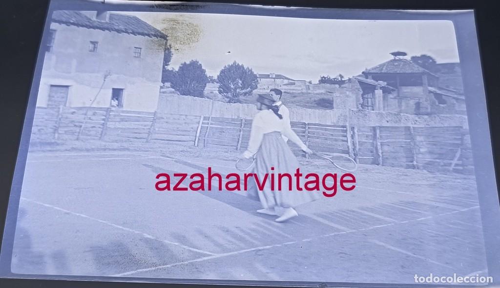 Fotografia antiga: ANTIGUO CELULOIDE POSITIVO, SIGLO XIX, LOTE PROCEDENTE DE MALAGA