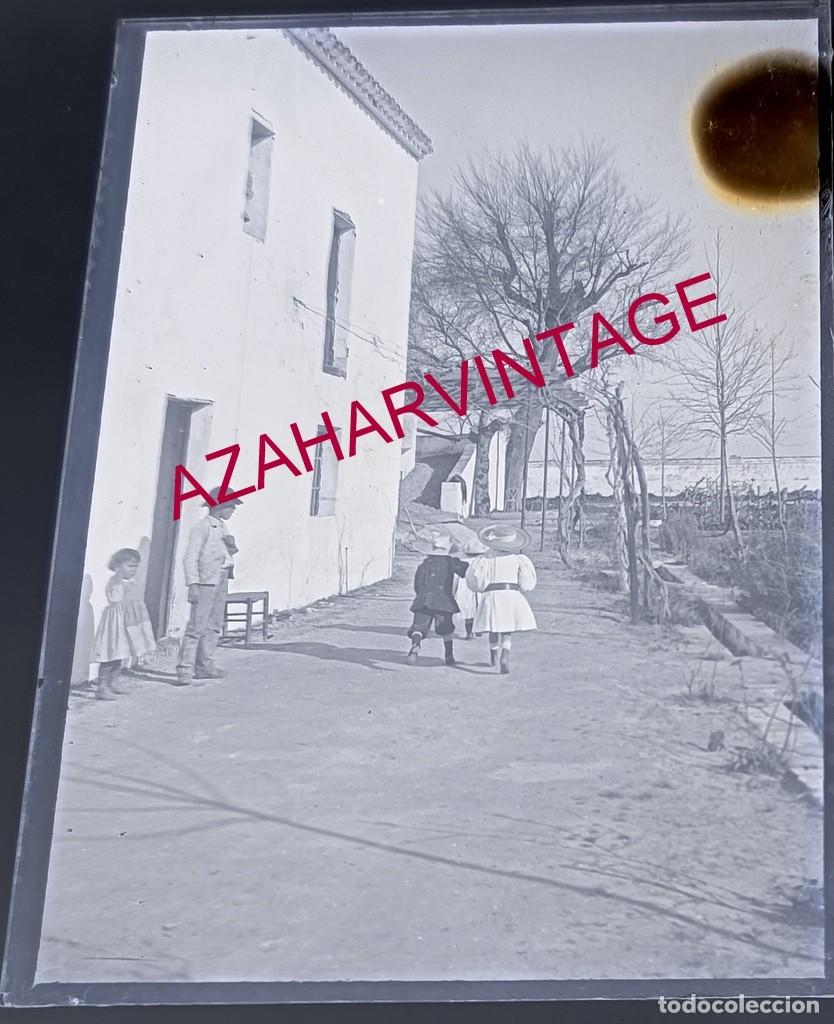 Fotografia antiga: ANTIGUO CRISTAL POSITIVO, SIGLO XIX, LOTE PROCEDENTE DE MALAGA