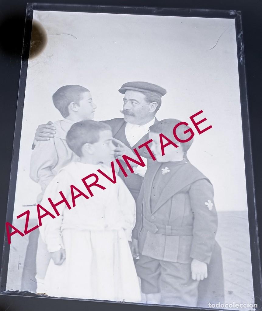 Fotografia antiga: ANTIGUO CRISTAL POSITIVO, SIGLO XIX, LOTE PROCEDENTE DE MALAGA