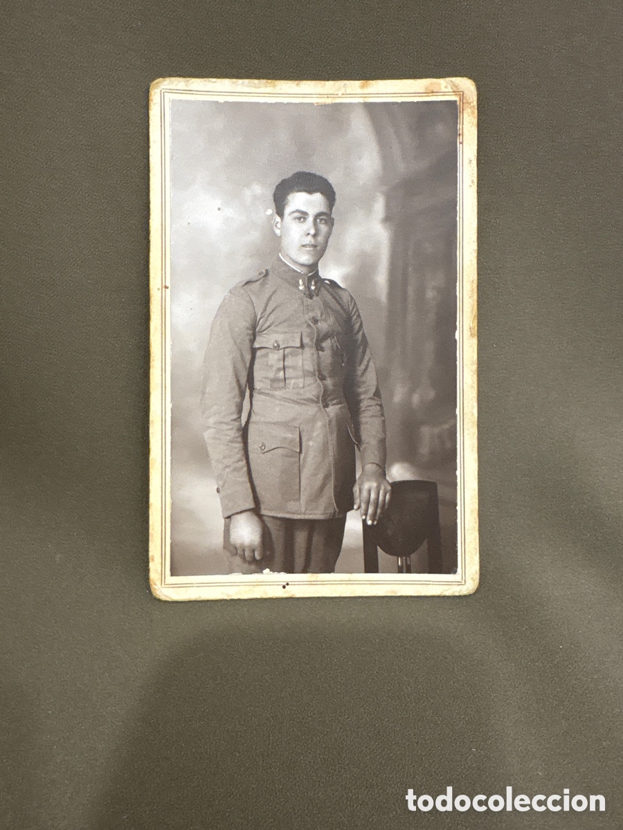 Fotografia antiga: ANTIGUA FOTOGRAF&Iacute;A MILITAR,LARACHE-TETU&Aacute;N (CEUTA) FOTO-ESTUDIO DIODORO,GUERRA &Aacute;FRICA?