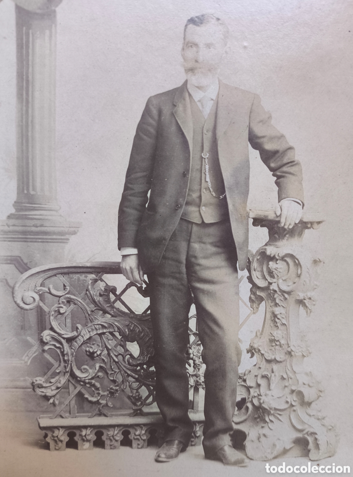 Fotografia antica: ALB&Uacute;MINA FOTOGRAF&Iacute;A DAGUERRE RETRATO ESTUDIO CABALLERO FOT&Oacute;GRAFO JOS&Eacute; MART&Iacute;NEZ CASTA&Ntilde;O M&Eacute;XICO 1900