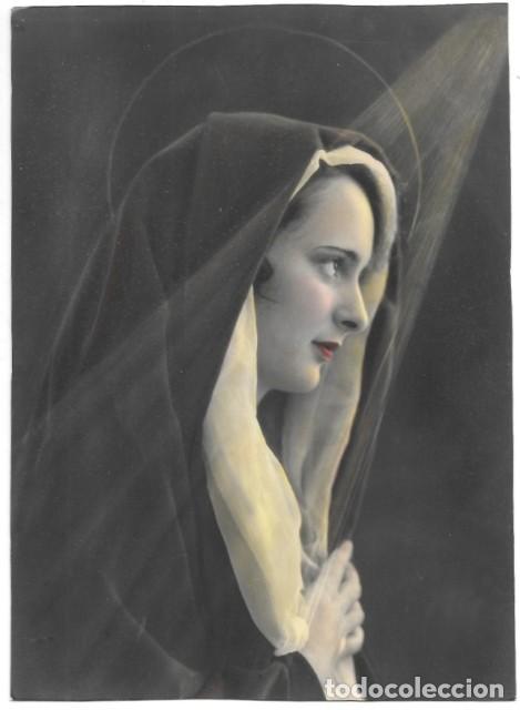 Fotografia antica: FOTO ANTIGUA DE ESTUDIO ILUMINADA RETRATO DE MUJER. 20,7 X 14,5 CM. SOBRE 1930 - ALBUMINA-4190