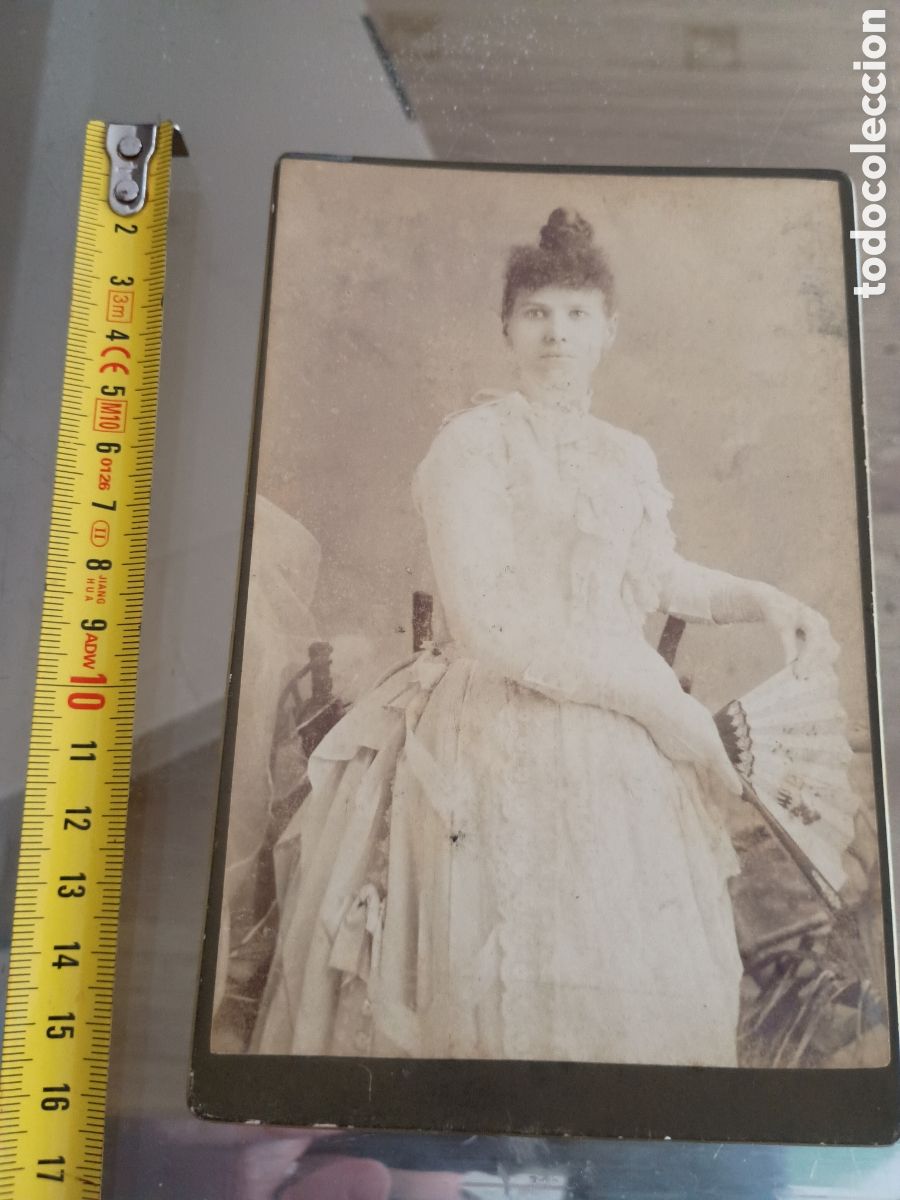 Fotografia antica: CA retrato se&ntilde;ora por C. Ruiz de Castro. Cuba. Foto de mujer