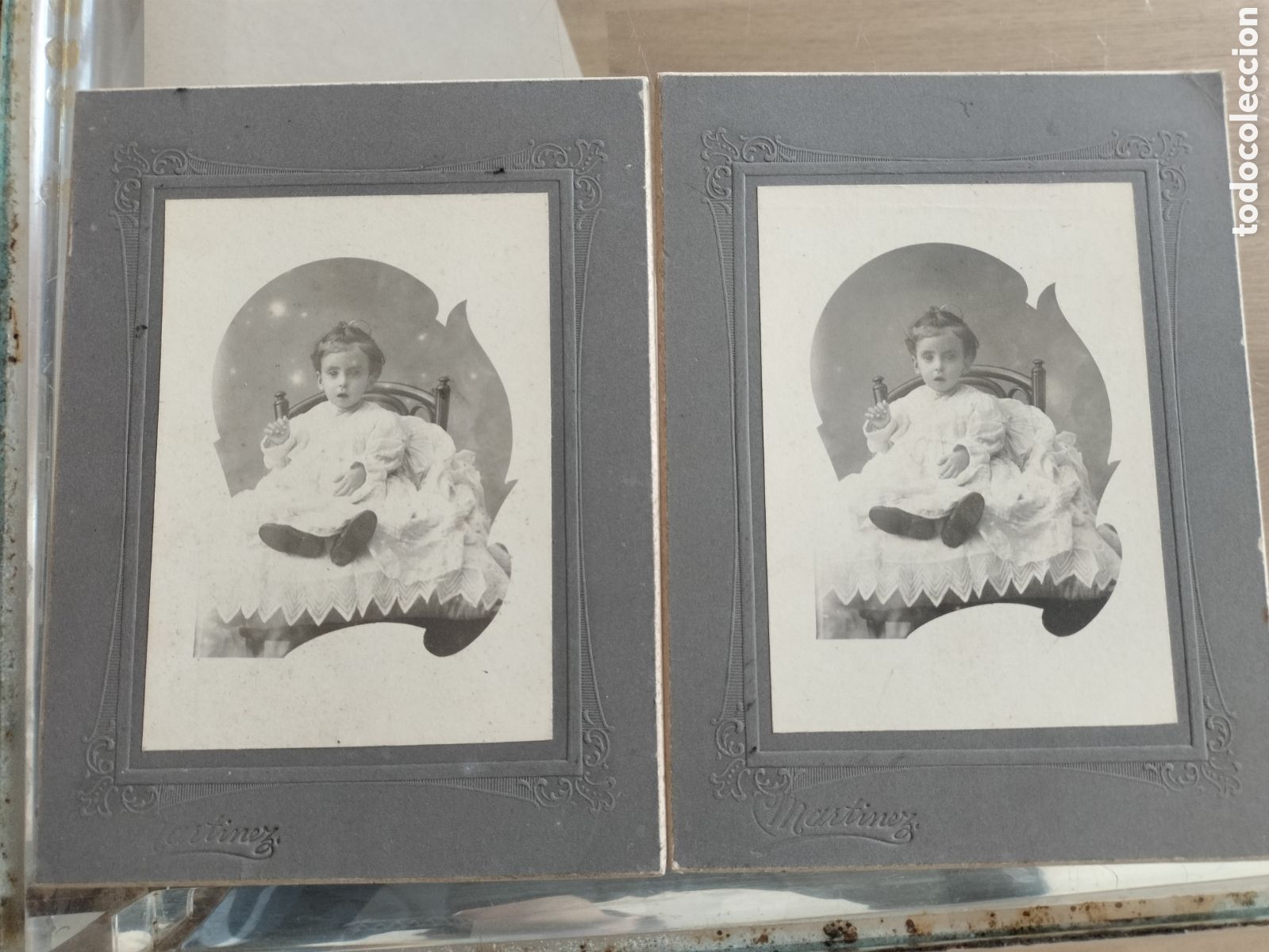 Fotografia antica: CR 2 retratos de Manuel Fern&aacute;ndez Granados. Foto de Ni&ntilde;o en 1906. Chalco. M&eacute;xico