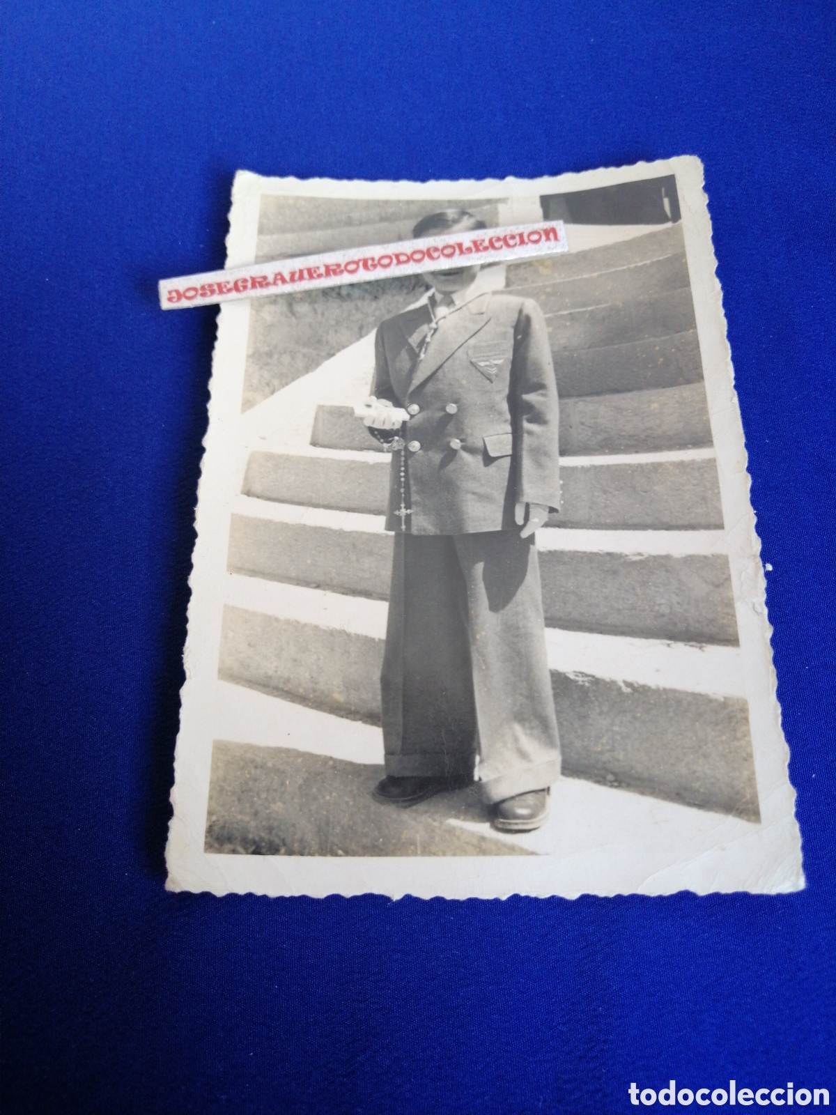 Fotografia antiga: COMUNI&Oacute;N NI&Ntilde;O MODELO FOTOGRAF&Iacute;A ANTIGUA SIGLO PASADO