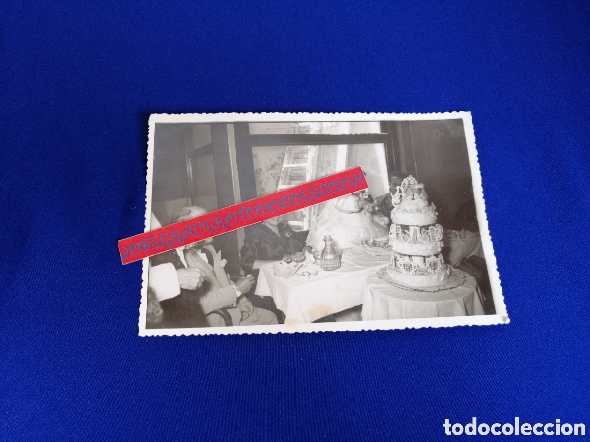 Antique Photography: COMUNI&Oacute;N NI&Ntilde;A MODELO- TARTA - SELLO FOTOGR&Aacute;FICO EMILIO BATALLEN (VALENCIA)