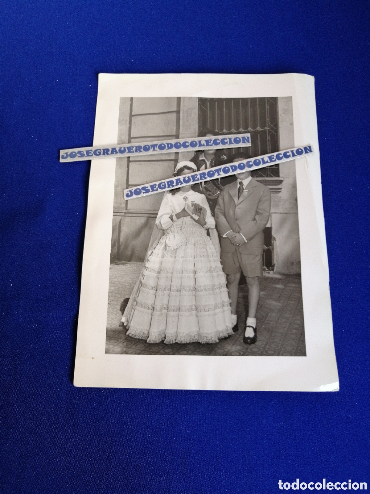 Antique Photography: COMUNI&Oacute;N NI&Ntilde;OS MODELOS FOTOGRAF&Iacute;A ANTIGUA SIGLO PASADO SELLO FOTOGR&Aacute;FICO GARROBE (BARCELONA)