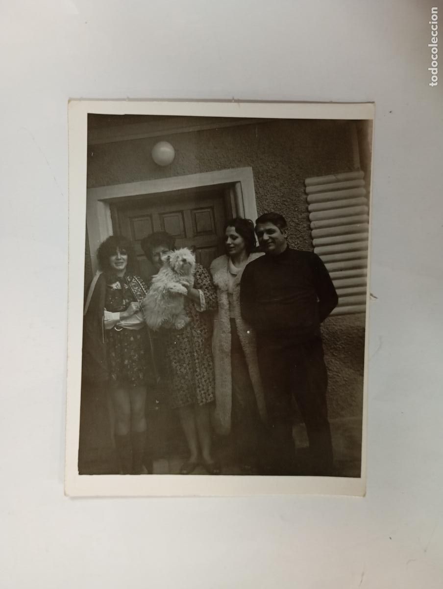 Fotografia antica: ANTIGUA FOTOGRAF&Iacute;A PERSONAS CON PERRO. TDKP26R