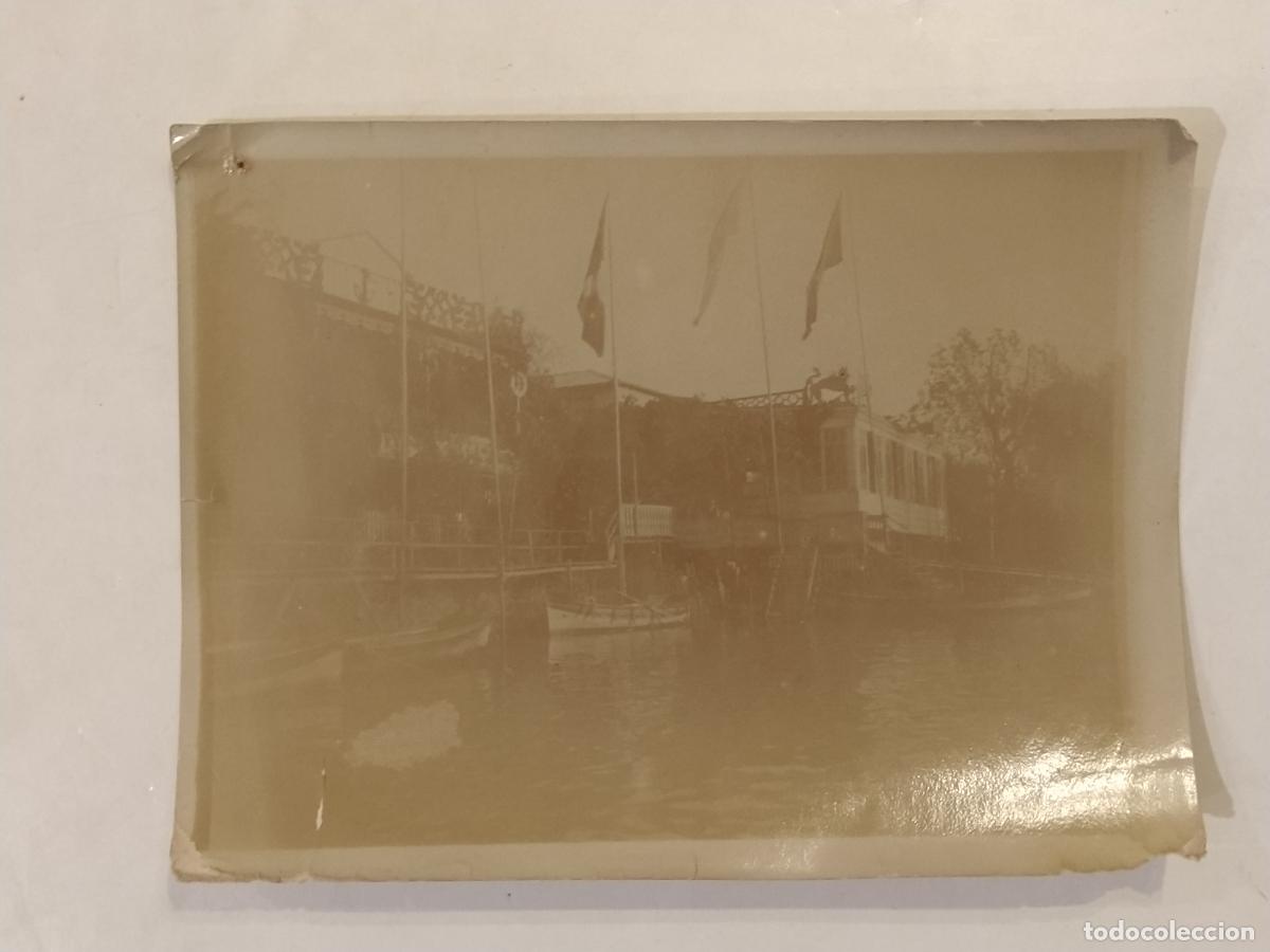 Fotograf&iacute;a antigua: ARGENTINA - BUENOS AIRES - RIACHUELO - FOTOGRAFIA ALBUMINA ANTIGUA -(114.698)