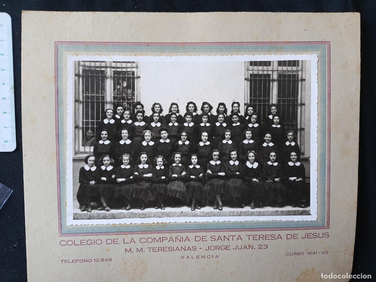 Fotograf&iacute;a antigua: Valencia. Foto Compa&ntilde;&iacute;a de Santa Teresa de Jes&uacute;s 1941-1942