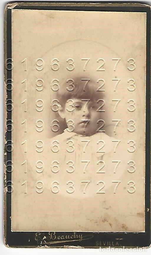 Antique Photography: 1870 EMILIO BEAUCHY SEVILLA CAMAFEO ALBUMINA FOTOGRAFIA B56