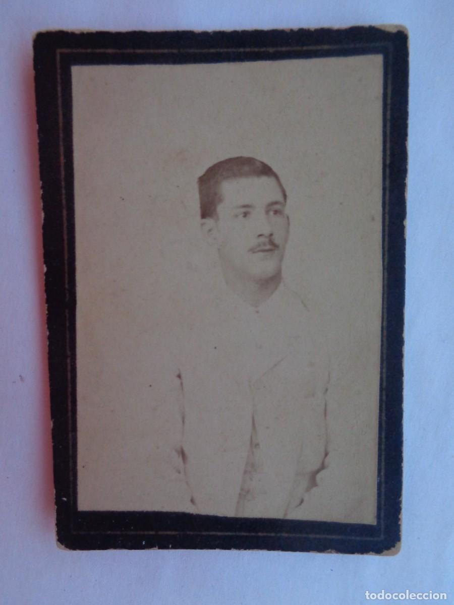 Fotografia antica: PEQUE&Ntilde;A ALBUMINA DE SE&Ntilde;OR DEL SIGLO XIX