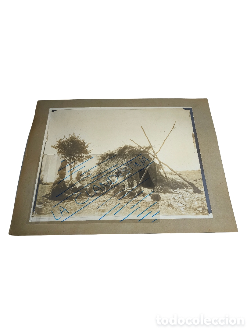 Fotograf&iacute;a antigua: J. LAURENT (1816-1886) - &rdquo;FAMILIA DE ARRIEROS MARAGATOS&rdquo; - FOTOGRAF&Iacute;A ALB&Uacute;MINA DE GRAN FORMATO - C.