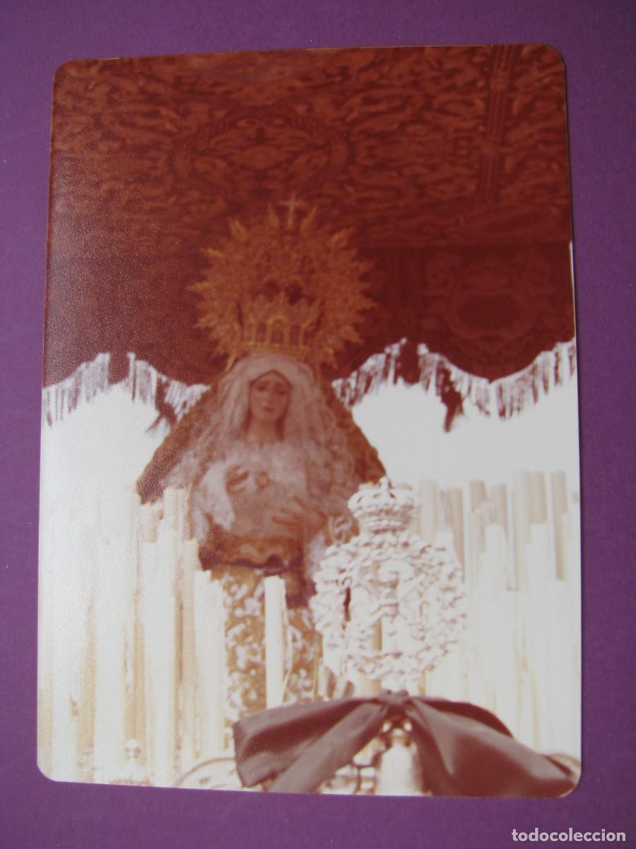 Fotografia antiga: FOTO DE SEMANA SANTA DE MALAGA. 1982. 12,5X9 CM
