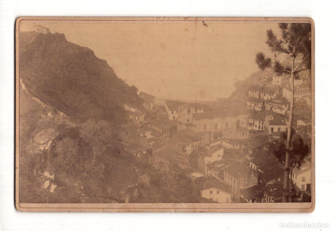 Antique Photography: CUDILLERO.(ASTURIAS).- VILLA MARINERA. FINALES DEL SIGLO XIX Y PRINCIPIOS DEL XX. 16,5X11.