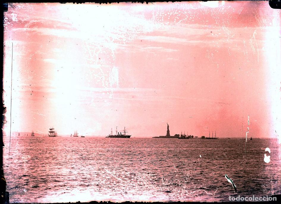 Fotografia antica: NEGATIVO DE CRISTAL TAMA&Ntilde;O 13 X 18 CM.