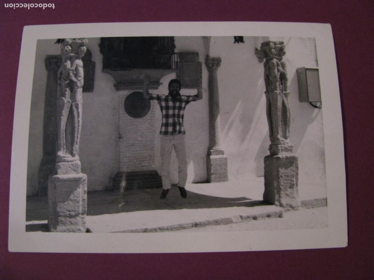 Fotograf&iacute;a antigua: FOTO DE RONDA. AGOSTO 1974. 10,5X7,5 CM