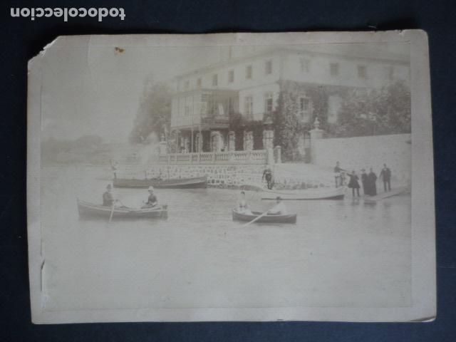 Fotografia antiga: VILLAGARCIA DE AROSA PONTEVEDRA PALACIO DUQUES DE TERRANOVA ANTIGUA FOTOGRAFIA 13 X 18 CM