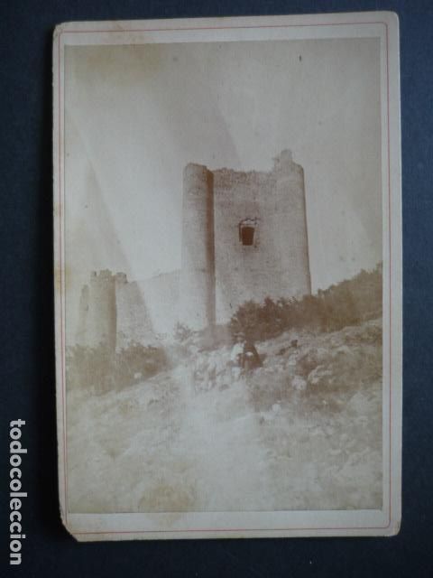Fotograf&iacute;a antigua: ANGUIX GUADALAJARA CASTILLO HACIA 1880 ANTIGUA FOTOGRAFIA POR SANTIAGO M. PALACIO 11 X 16 CM