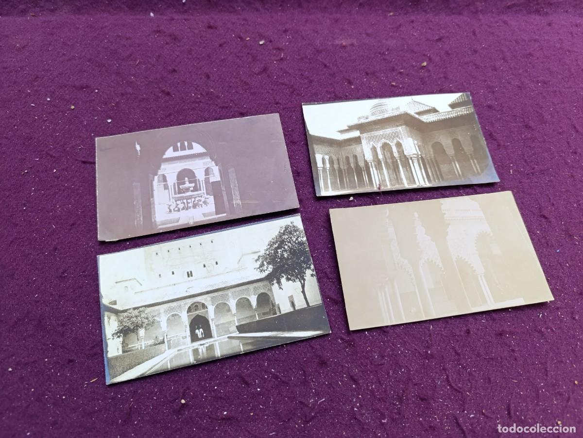 Fotografia antiga: Lote de Antiguas Fotograf&iacute;as, Alb&uacute;minas, s. XIX, de la Alhambra, Granada