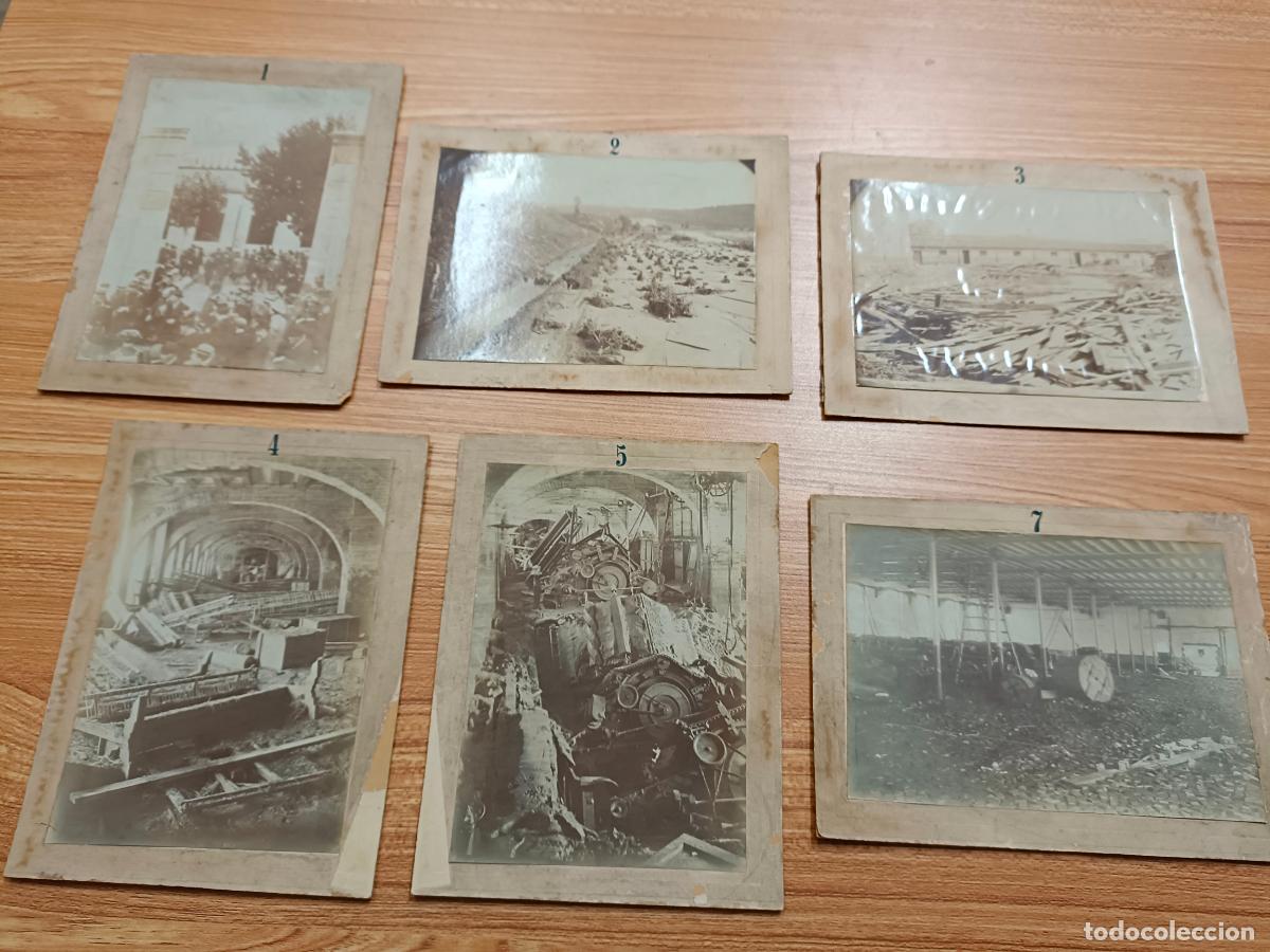 Fotograf&iacute;a antigua: Fotos de Manresa, 1907, Roman Sensada Jorbetas, 6 fotos, albumines, Manresa.