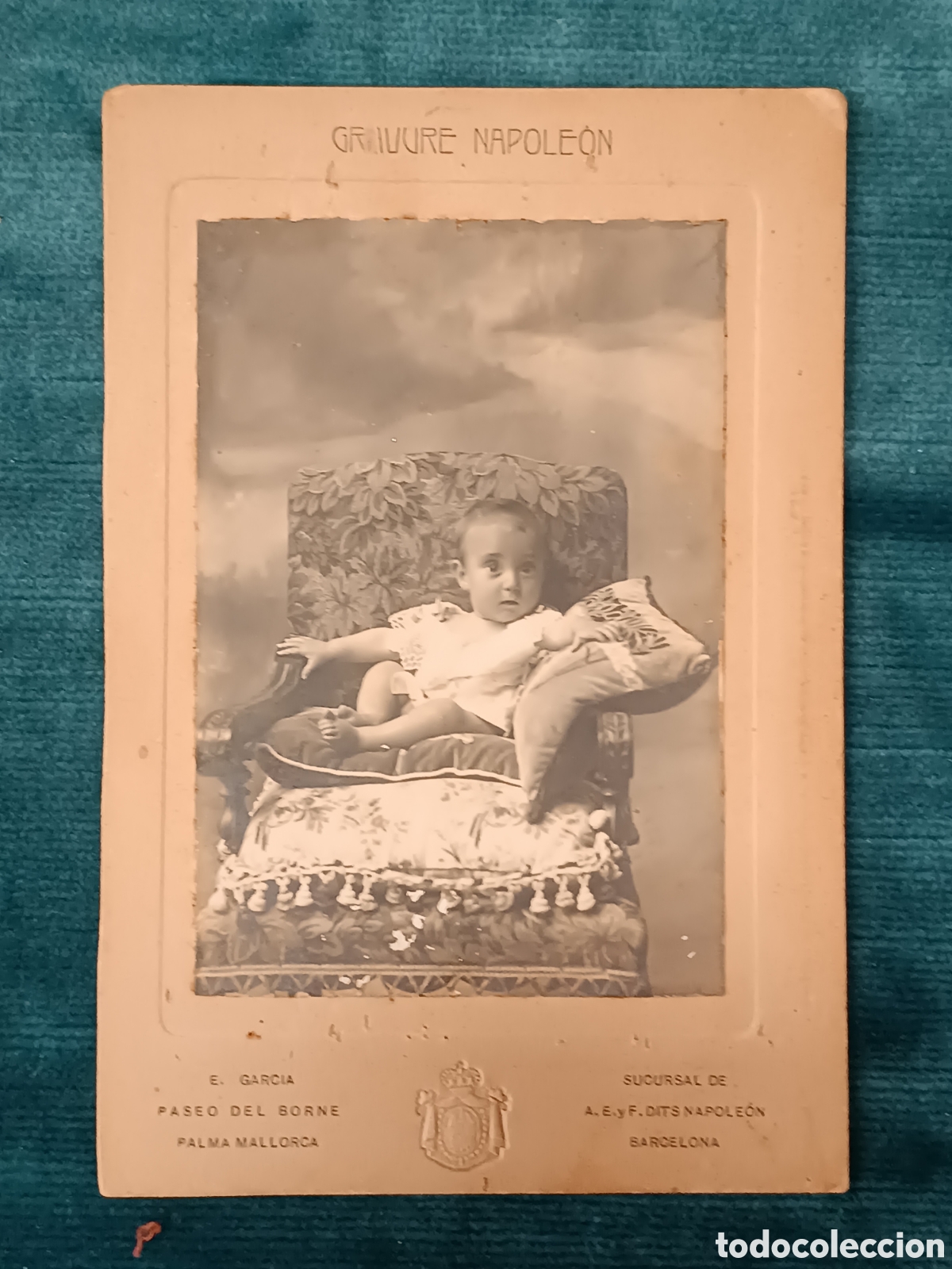 Fotograf&iacute;a antigua: GRAVURE NAPOLE&Ograve;N. Palma de Mallorca, Barcelona