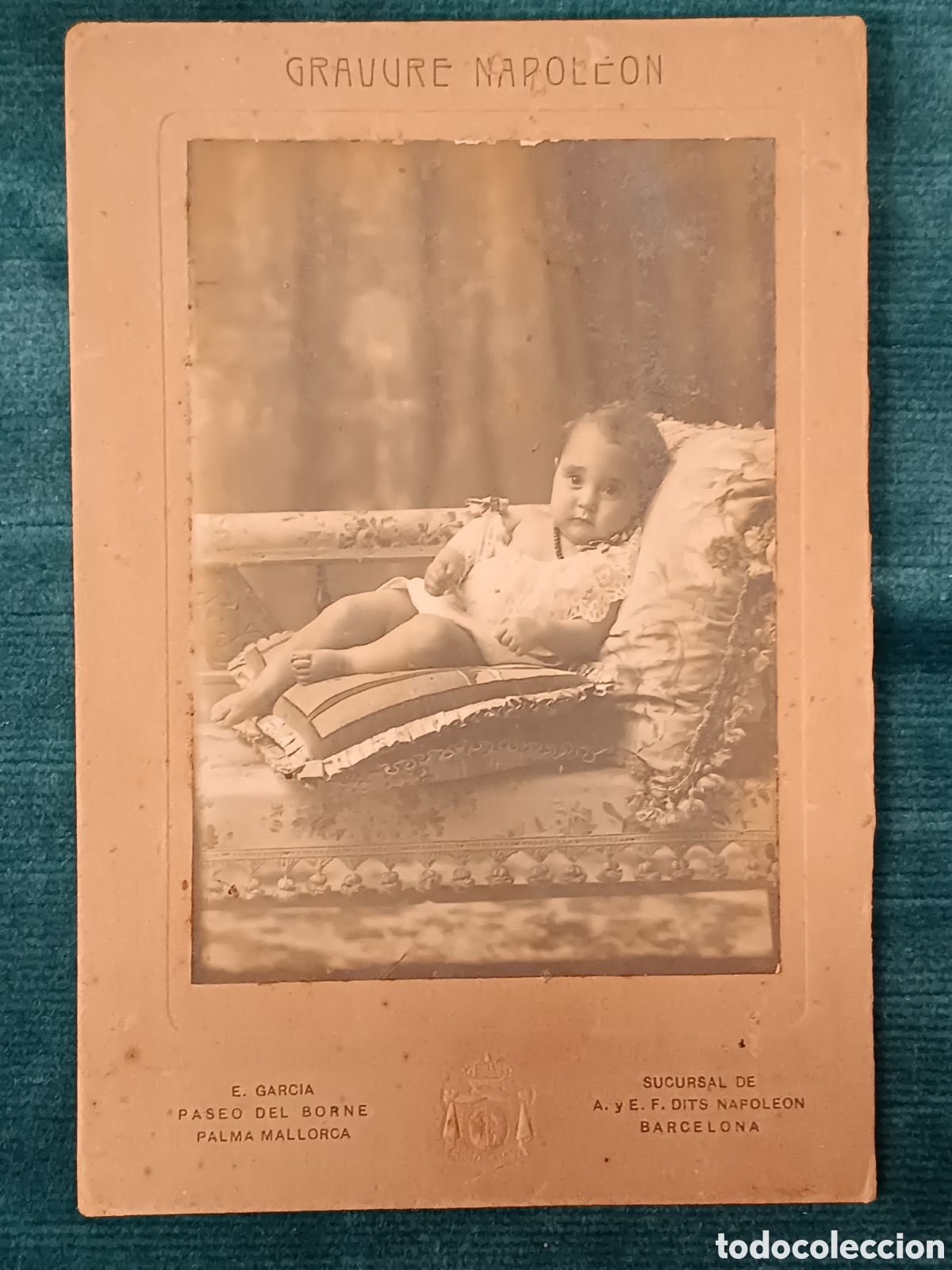 Fotograf&iacute;a antigua: GAVURE NAPOLEON. Palma de Mallorca, Barcelona