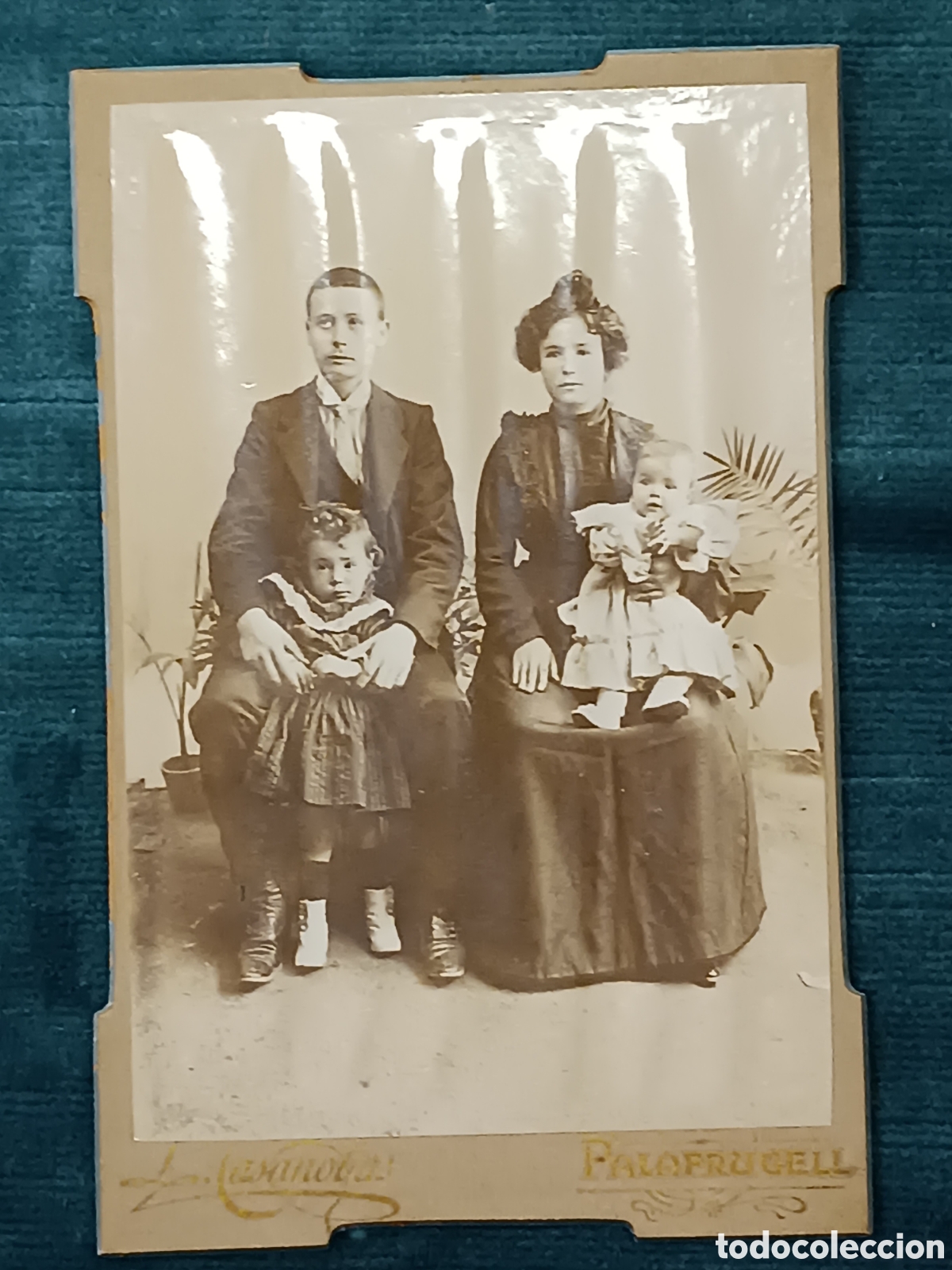 Fotograf&iacute;a antigua: L. CASANOBAS. PALAFRUGELL