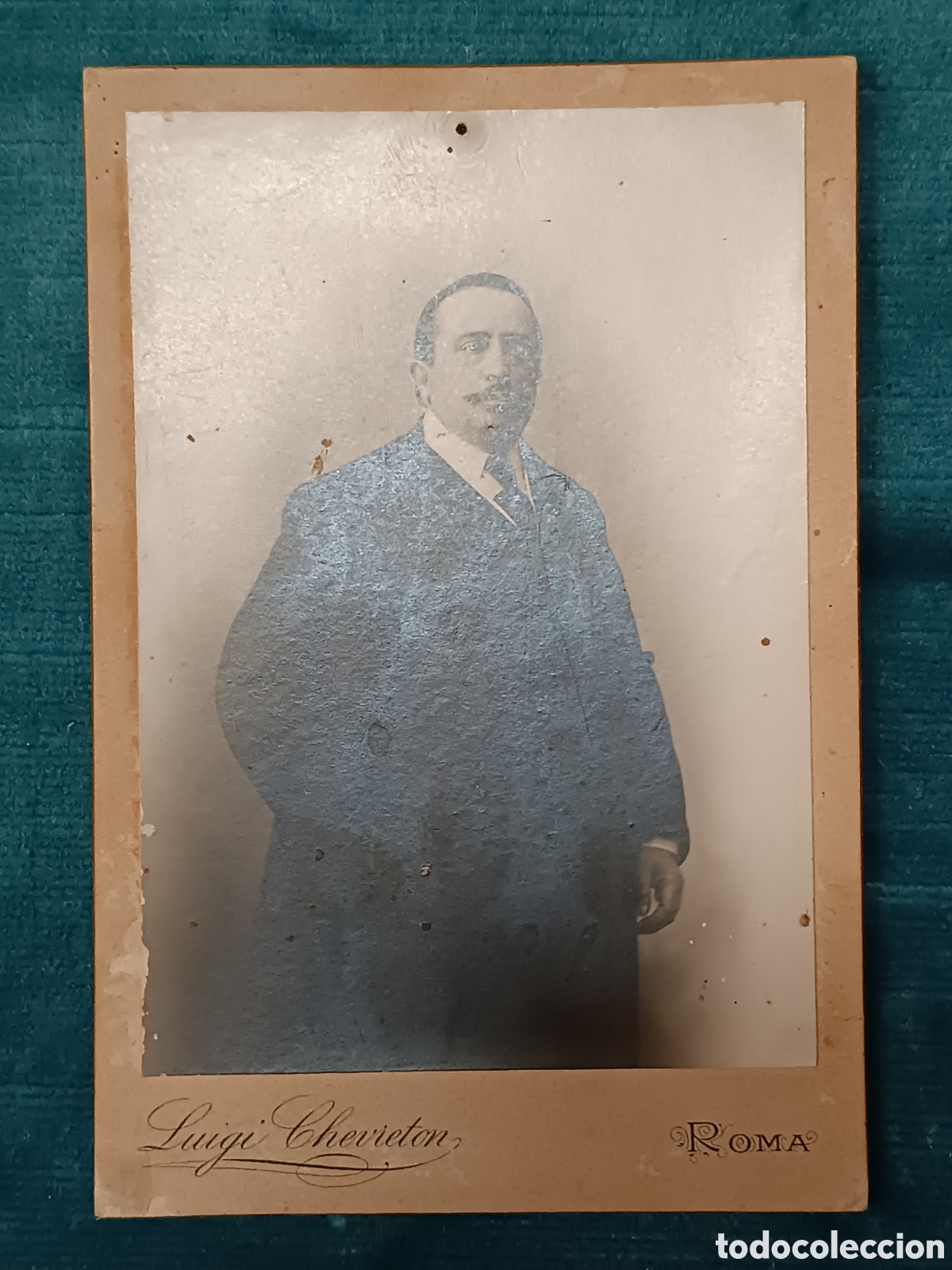 Fotograf&iacute;a antigua: Luigi Chevreton. ROMA.