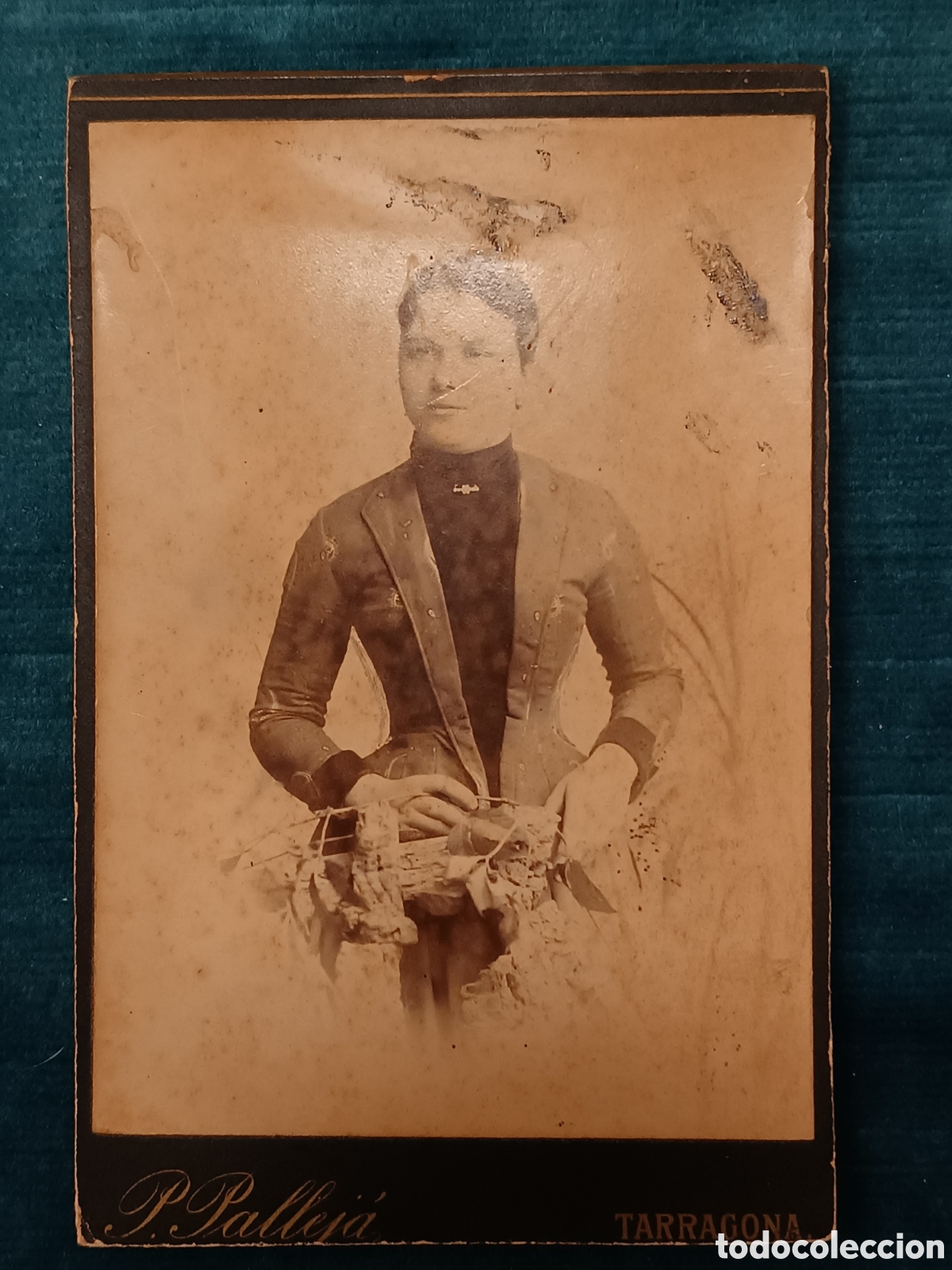 Fotograf&iacute;a antigua: P. PALLEJ&Aacute;, FOT&Oacute;GRAFO. TARRAGONA