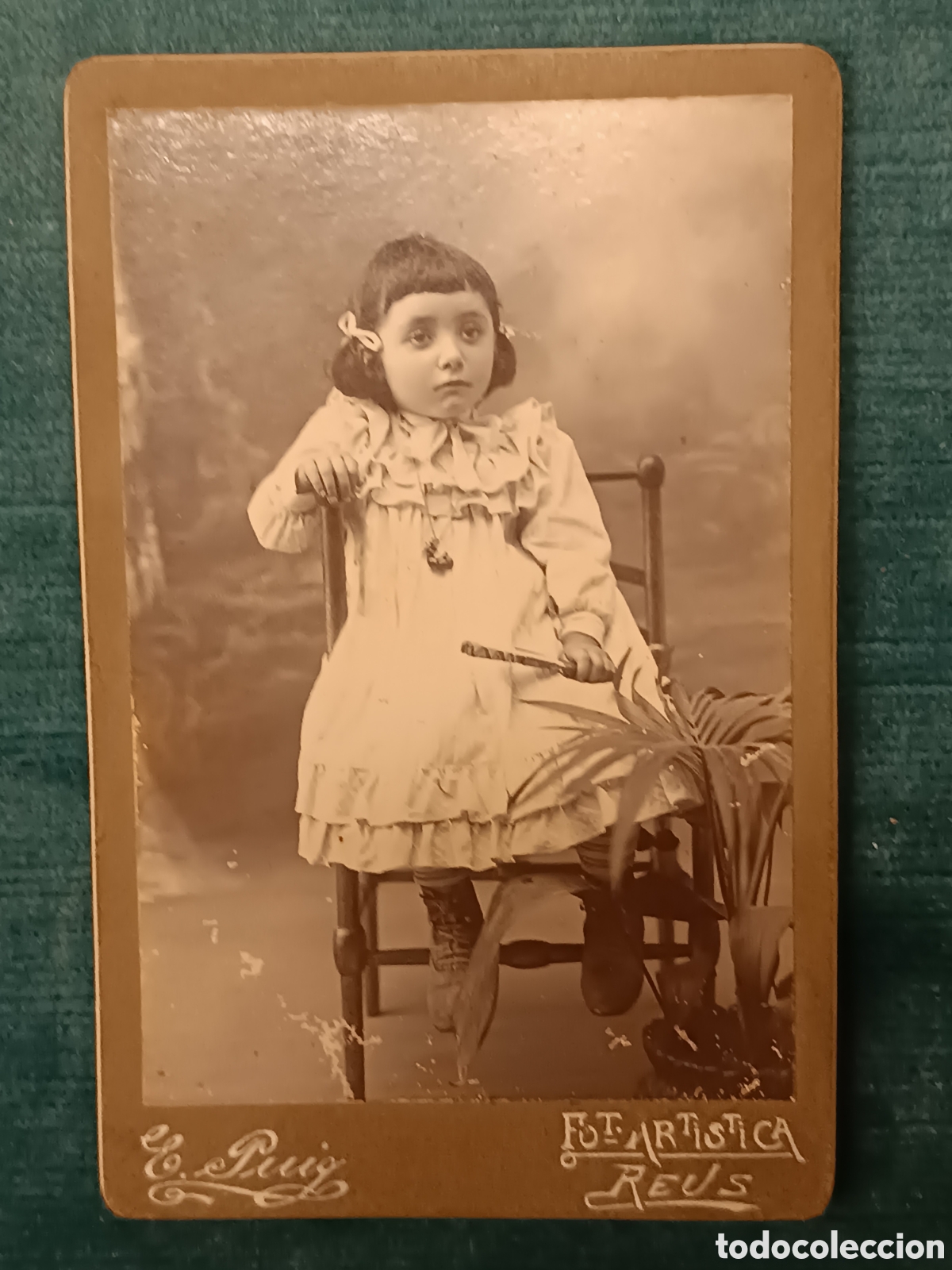 Fotograf&iacute;a antigua: E. Puig. FOT. ARTISTICA. REUS