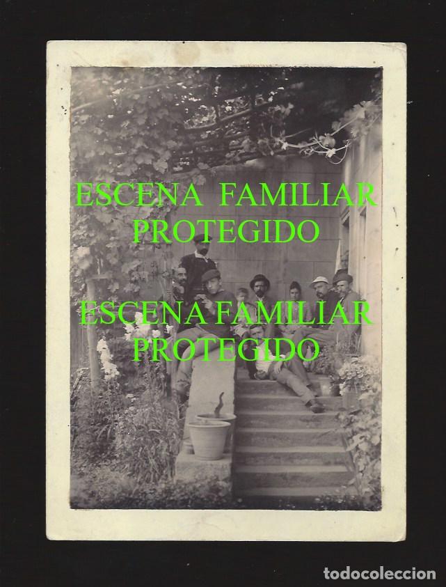 Fotograf&iacute;a antigua: ESCENA FAMILIAR. FOT&Oacute;GRAFO DESCONOCIDO