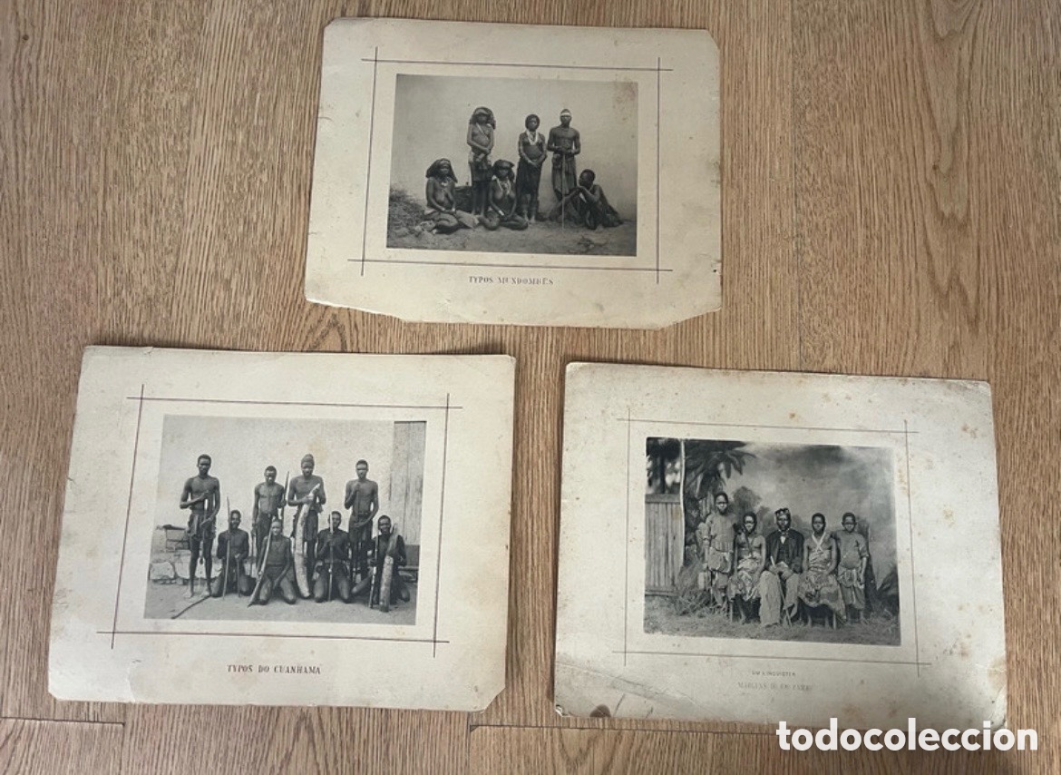 Fotograf&iacute;a antigua: Fotografias antigas tribos &Aacute;frica