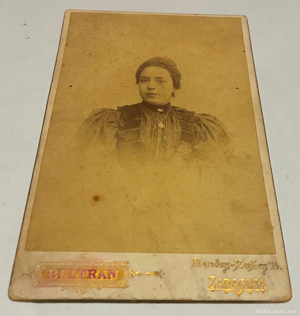 Fotograf&iacute;a antigua: ANTIGUA FOTO MUJER, FOTOGRAFO ENRIQUE BELTRAN