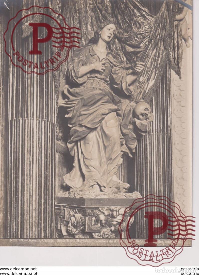 Fotograf&iacute;a antigua: FOTOGRAFIA ANTES DE 1900. ESPA&Ntilde;A SPAIN. GRANADA. CARTUJA. SANTA MARIA MAGDALENA. SE&Ntilde;AN Y GONZALEZ