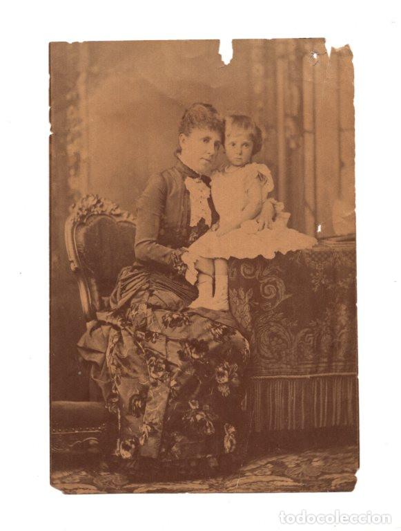 Fotograf&iacute;a antigua: MONARQU&Iacute;A.- INFANTA MAR&Iacute;A TERESA DE BORB&Oacute;N. 11,1X7,5.