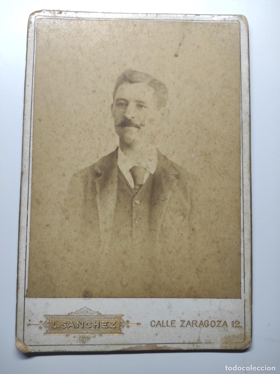 Fotograf&iacute;a antigua: FOTOGRAF&Iacute;A DE UN SE&Ntilde;OR - FOT&Oacute;GRAFO L. S&Aacute;NCHEZ, VALENCIA
