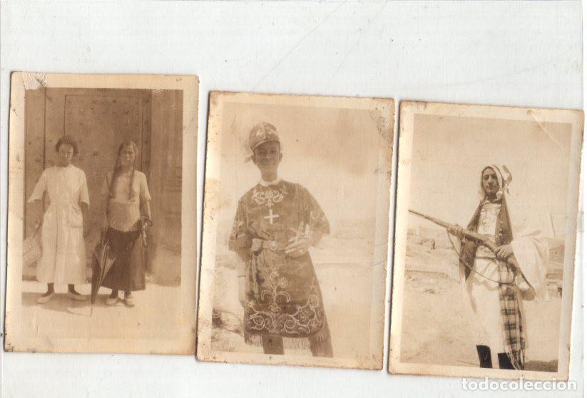 Fotograf&iacute;a antigua: CAUDETE.(ALBACETE).- FIESTAS MOROS Y CRISTIANOS. 6,7X4,6 CADA FOTOGRAF&Iacute;A.