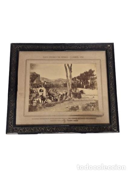 Fotograf&iacute;a antigua: Fotograf&iacute;a Sant Pere de Ribas (San Pedro de Ribas) - Inauguraci&oacute;n Oficial del Puente Sotarribas 1891