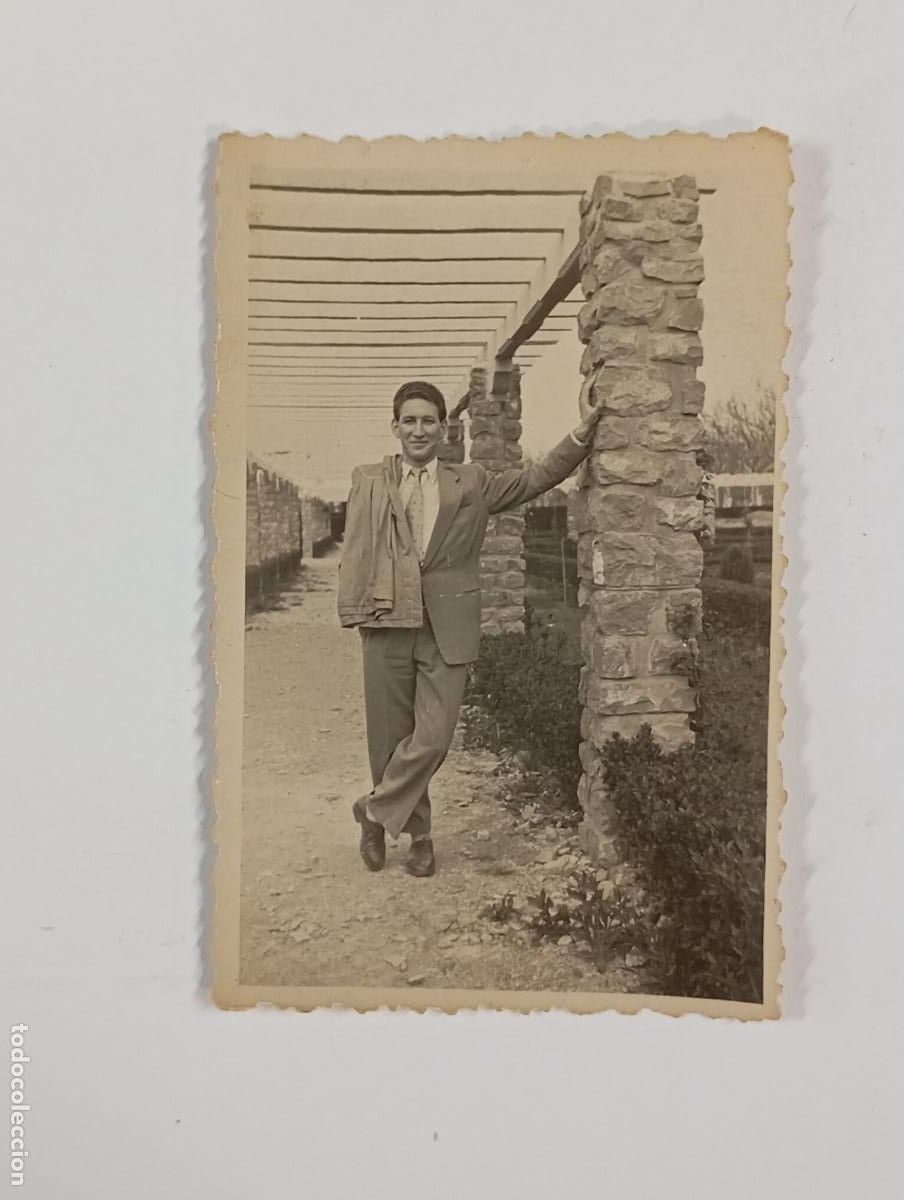 Fotografia antica: ANTIGUA FOTOGRAF&Iacute;A HOMBRE POSANDO. TDKP26Z2