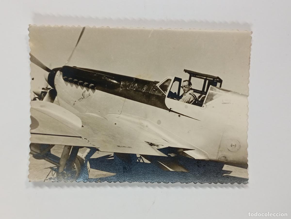 Fotograf&iacute;a antigua: ANTIGUA FOTOGRAF&Iacute;A AVIADOR MILITAR. TDKP26Z2