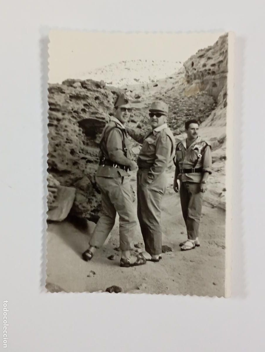 Fotografia antiga: ANTIGUA FOTOGRAF&Iacute;A MILITARES EN &Aacute;FRICA. TDKP26Z2